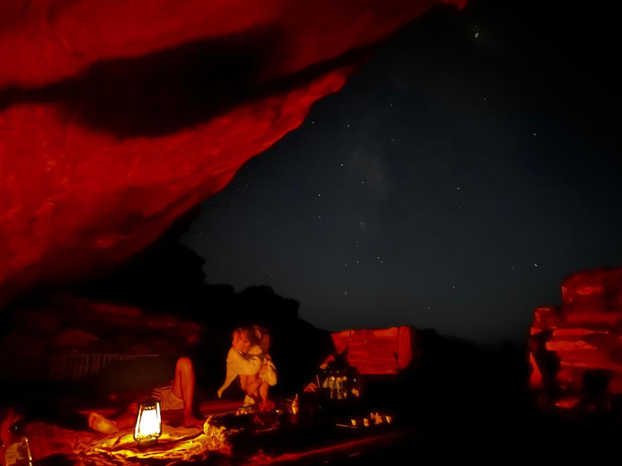 Wadi Rum Cave Camping Exteriér fotografie