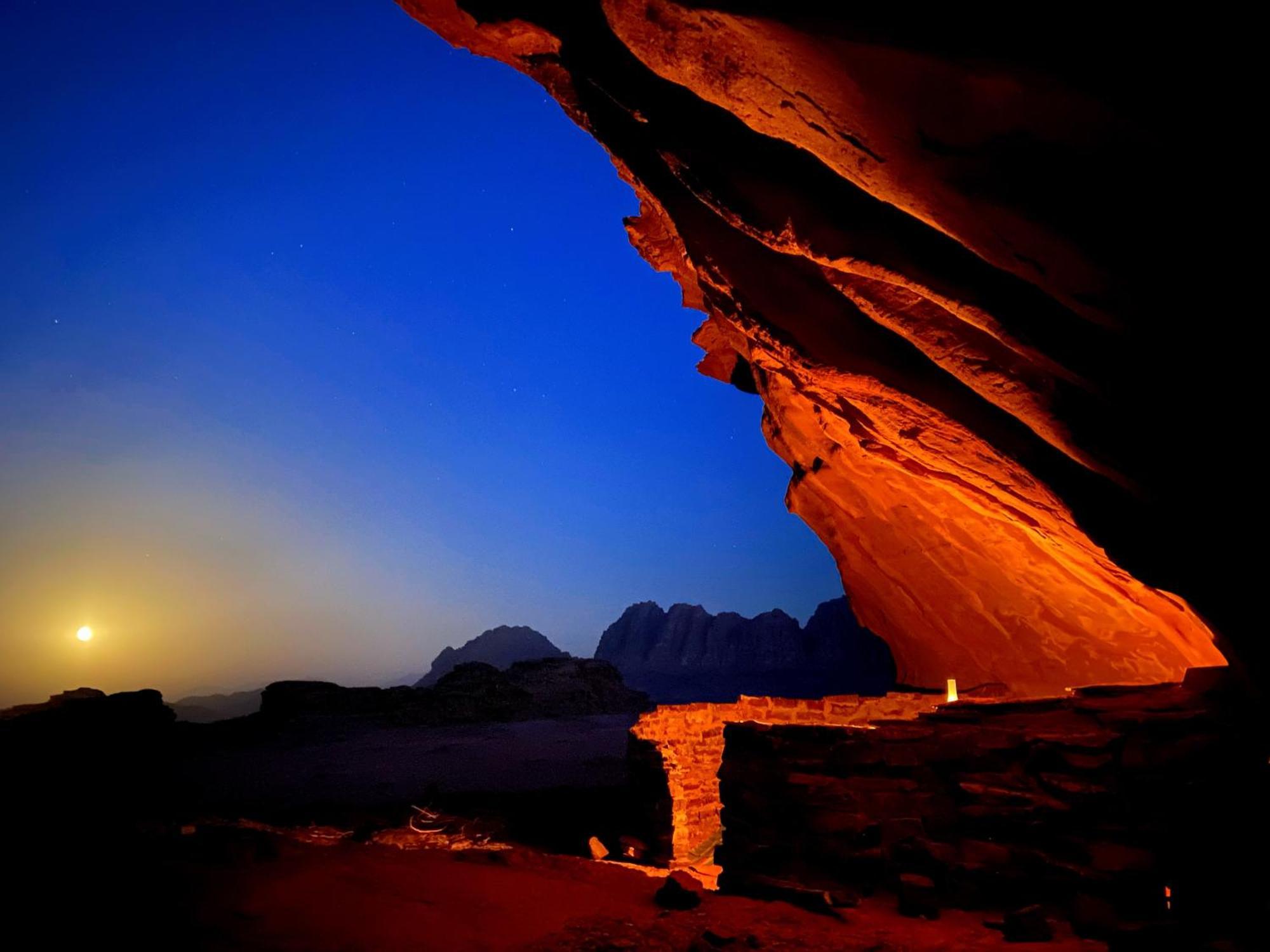 Wadi Rum Cave Camping Exteriér fotografie