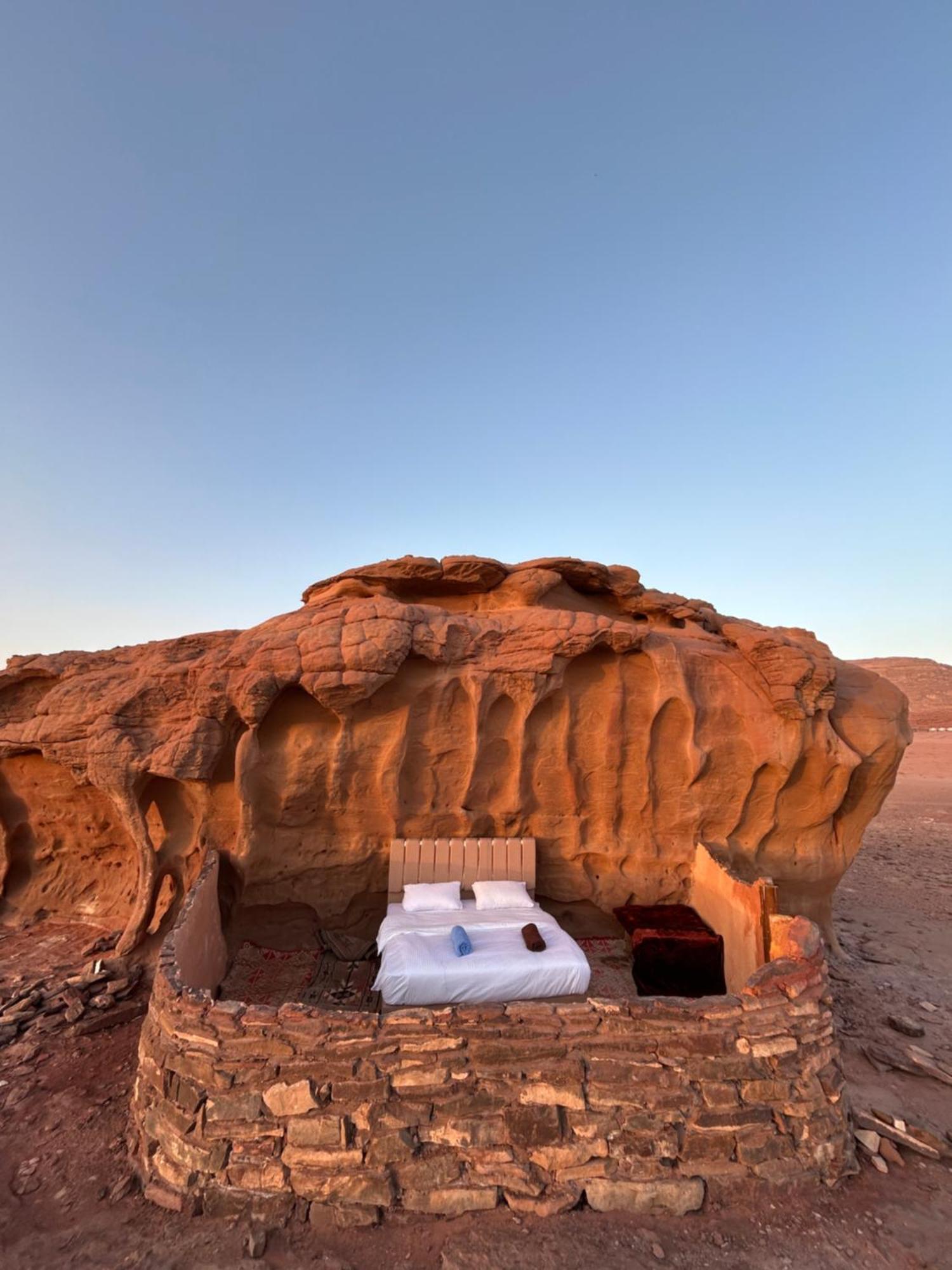 Wadi Rum Cave Camping Exteriér fotografie